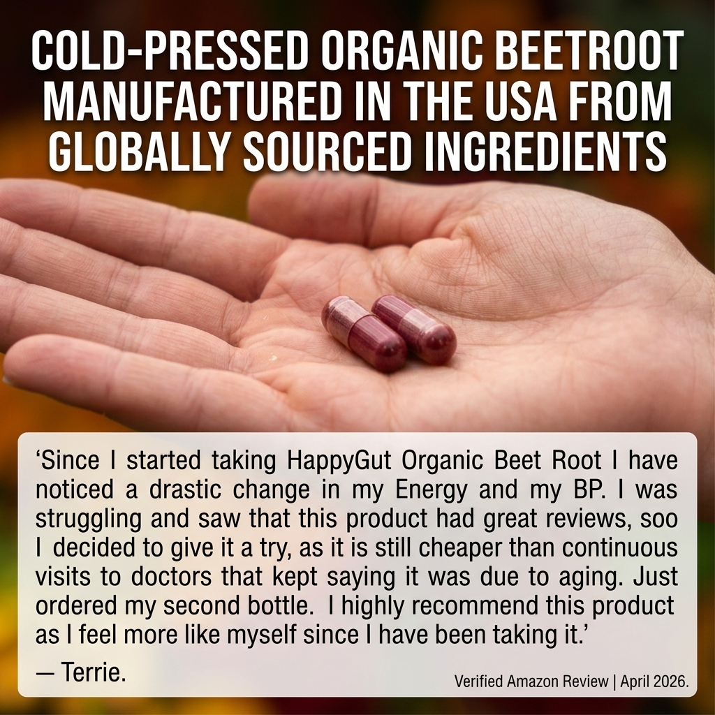 HappyGut Beetroot Capsules